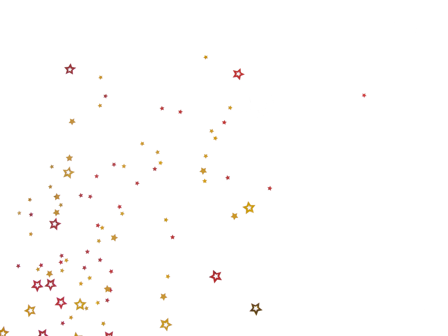 Achtergrond confettie stars